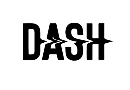 dash black logo